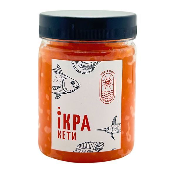 Ікра преміум &laquo;Кети&raquo; 250г 1997652830 фото